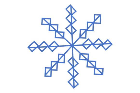 Download Abstract Snowflake. Winter Holiday Decor - Premium Bundle