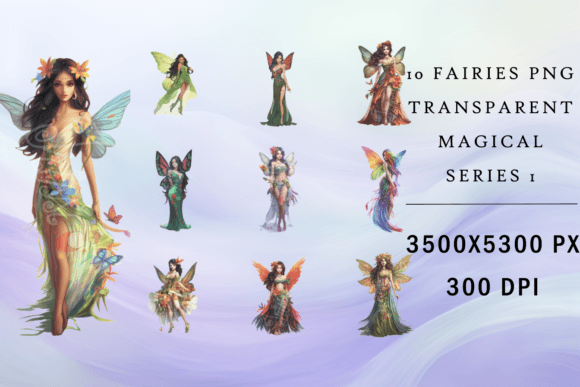 Download Fairies Png Transparent Magical Series 1 - Transparent Collection