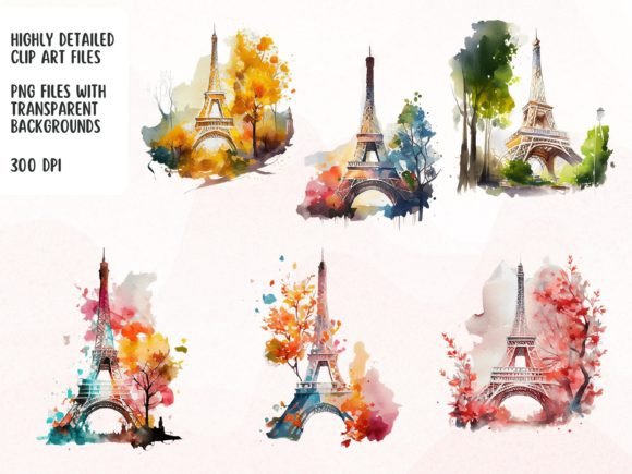 Download Eiffel Tower Paris Transparent Clipart - Transparent Collection